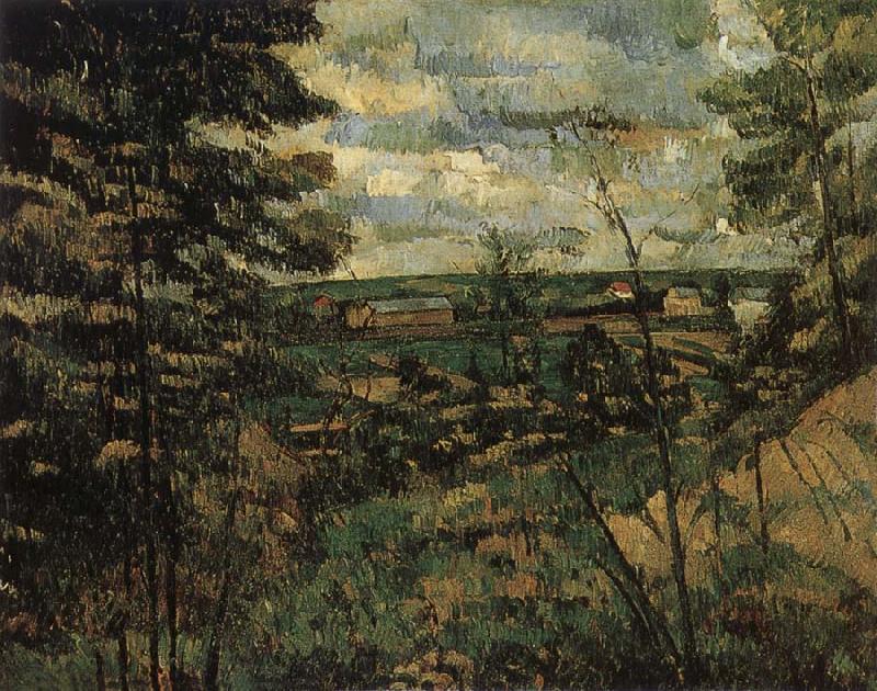 Paul Cezanne Landscape Norge oil painting art